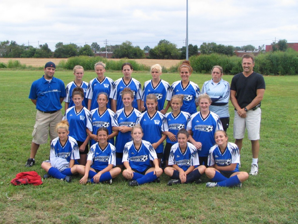 2004 - 2005 Wenonah United Team Picture