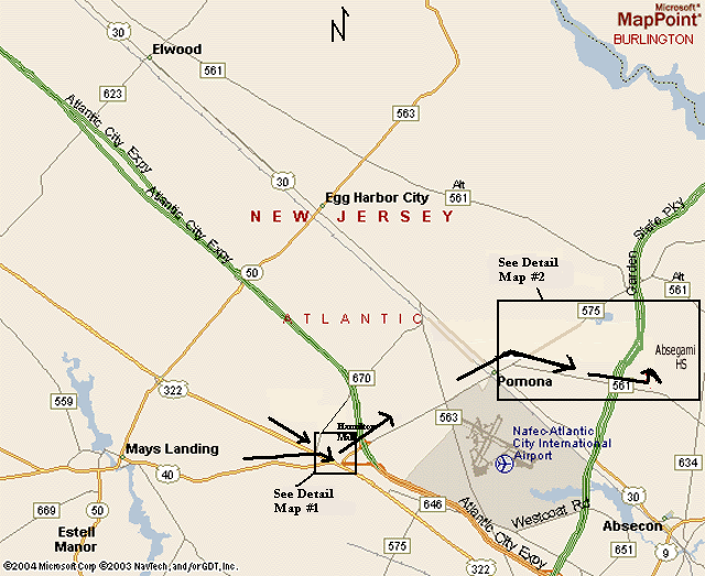 Atlantic United - Area Map